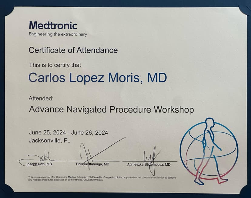 Advance Navigate Procedure Workshop